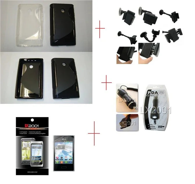 LG Optimus L3 E400 Case SP Car Charger Kit - LX2001 - Homewares, Outdoor, Phone Accessories, Cases, Speakers, Headphones + More -