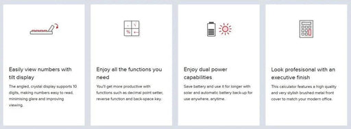 Canon LS-100TSG LS100TSG Mini Desktop Calculator LS100TS - LX2001 - Homewares, Outdoor, Phone Accessories, Cases, Speakers, Headphones + More -