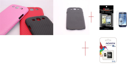 Samsung Galaxy S3 i9300 Carbon Fibre Case 8GB