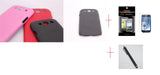 Samsung Galaxy S3 i9300 Carbon Fibre Case + Stylus