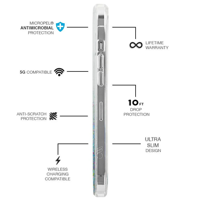 Casemate Apple iPhone 12 Mini 5.4" Twinkle Ombré Case - Confetti CM043664 846127197083 - LX2001 - Homewares, Outdoor, Phone Accessories, Cases, Speakers, Headphones + More -