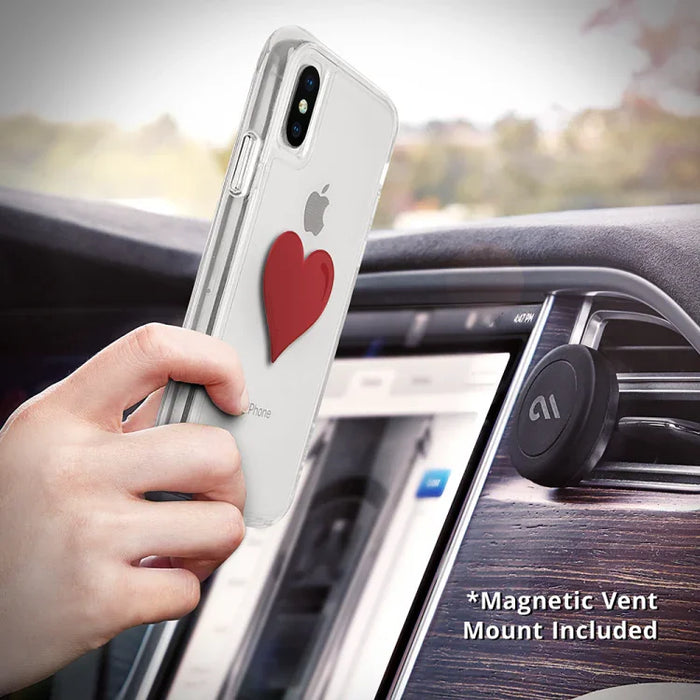 Casemate Car Charm Magnetic Car Mount - Red Heart TGT038808 - LX2001 - Homewares, Outdoor, Phone Accessories, Cases, Speakers, Headphones + More -