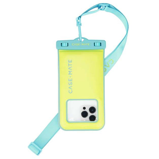 Casemate Waterproof Floating Pouch - Lime / Blue