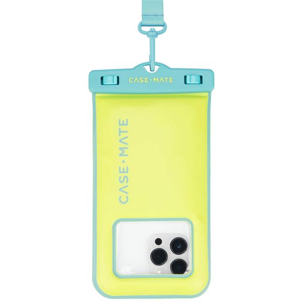 Casemate Waterproof Floating Pouch - Lime / Blue
