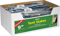 Coghlans 9" Steel Tent Pegs - 50pcs Bulk Pack 9810 COG9810 - LX2001 - Homewares, Outdoor, Phone Accessories, Cases, Speakers, Headphones + More -