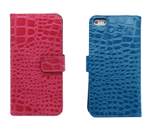 Iphone 5 Crocodile Leather + Screen Protector