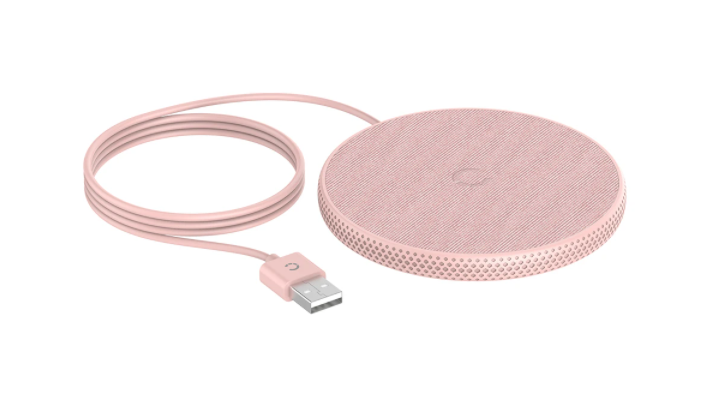 Cygnett PowerBase V2 10W Qi Wireless Charger - Pink CY3281PPWIR