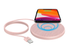 Cygnett PowerBase V2 15W Qi Wireless Charger Stand - Pink CY3285PPWIR - LX2001 - Homewares, Outdoor, Phone Accessories, Cases, Speakers, Headphones + More -