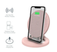 Cygnett PowerBase V2 15W Qi Wireless Charger Stand - Pink CY3285PPWIR - LX2001 - Homewares, Outdoor, Phone Accessories, Cases, Speakers, Headphones + More -