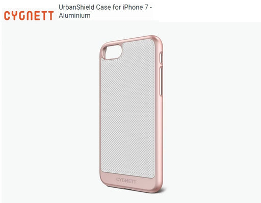 Cygnett UrbanShield Aluminium Case for iPhone 7 - Rose Gold CY1970CPURB