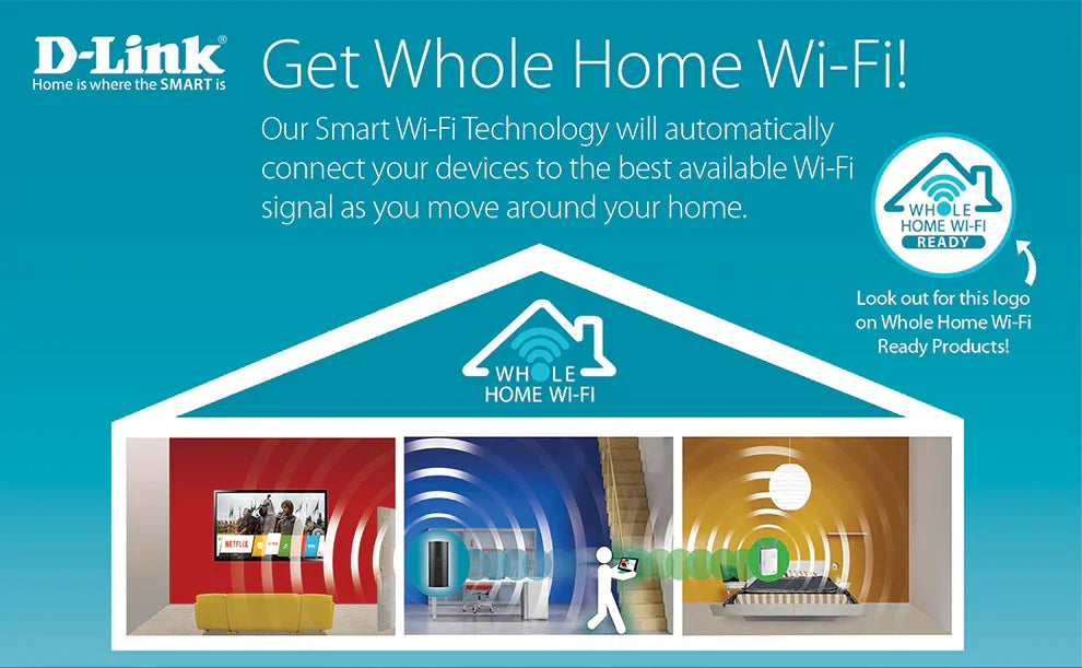 D-Link DAP-1620 Dual-Band AC1200 Wireless Range Extender w/ GLan Port Wall Plug DAP-1620 790069421594 - LX2001 - Homewares, Outdoor, Phone Accessories, Cases, Speakers, Headphones + More -