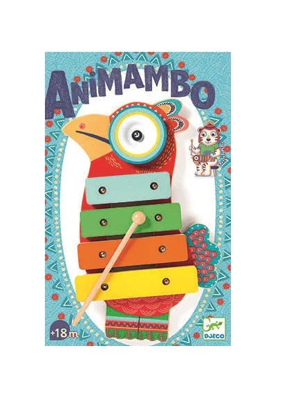 Animambo - Cymbal & Xylophone - Djeco - LX2001 - Homewares, Outdoor, Phone Accessories, Cases, Speakers, Headphones + More -