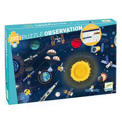 The space puzzle + booklet - Djeco - LX2001 - Homewares, Outdoor, Phone Accessories, Cases, Speakers, Headphones + More -