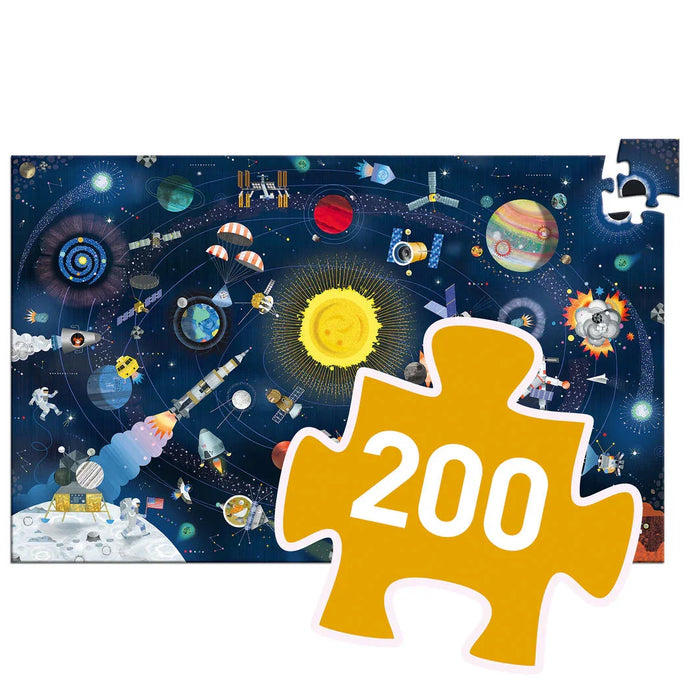 The space puzzle + booklet - Djeco - LX2001 - Homewares, Outdoor, Phone Accessories, Cases, Speakers, Headphones + More -