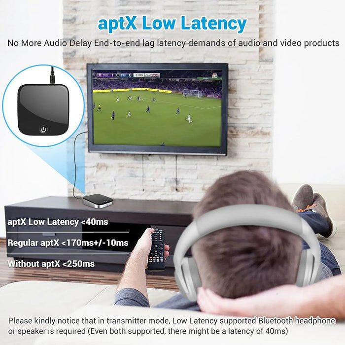 DYNAMIX Bluetooth 5.0 Transmitter Receiver For Digital Optical - LX2001 - Homewares, Outdoor, Phone Accessories, Cases, Speakers, Headphones + More -