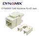 DYNAMIX Cat6 Keystone RJ-45 Jack FP-C6-007 - LX2001 - Homewares, Outdoor, Phone Accessories, Cases, Speakers, Headphones + More -