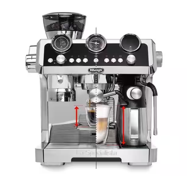 DeLonghi La Specialista Maestro Manual Coffee Machine - Metal