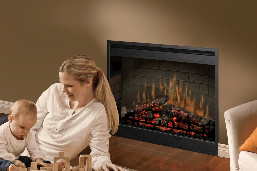 Dimplex Optiflame 26" Electric Firebox Fireplace DF2608-LED