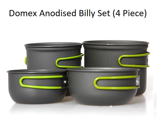 Domex Anodised Billy Set (4 piece) DOMC015