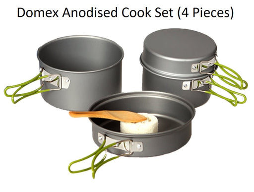 Domex Anodised Cook Set (4 piece) DOMC025