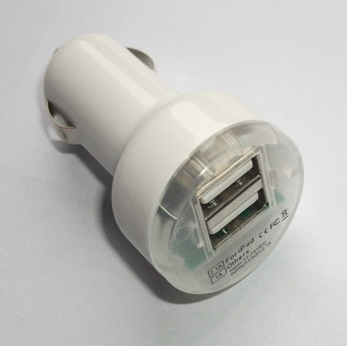Huawei Ascend Y330 Gel Case Dual USB Car Charger