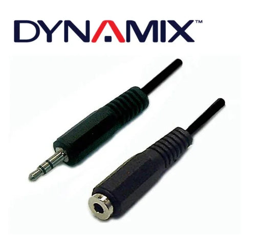 Dynamics 5M Stereo 3.5mm Plug Extension - LX2001 - Homewares, Outdoor, Phone Accessories, Cases, Speakers, Headphones + More -