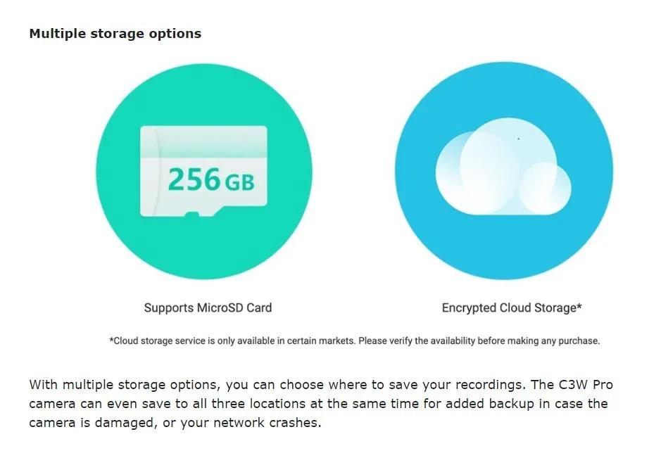 EZVIZ C3W PRO 2MP Outdoor WiFi Smart Home Camera with Colour Night Vision. 2.8mm - LX2001 - Homewares, Outdoor, Phone Accessories, Cases, Speakers, Headphones + More -