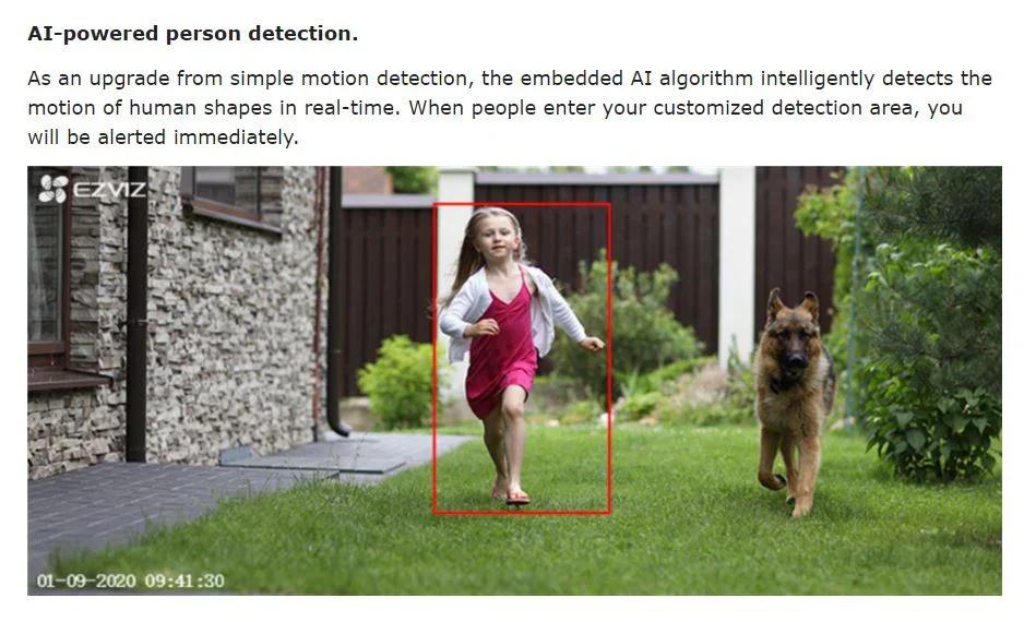 EZVIZ C3W PRO 2MP Outdoor WiFi Smart Home Camera with Colour Night Vision. 2.8mm - LX2001 - Homewares, Outdoor, Phone Accessories, Cases, Speakers, Headphones + More -