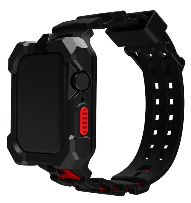 Element Apple Watch Series 7 45mm Special Ops Case - Black / Red