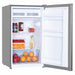 Euromaid 126 Litre Bar Fridge - Stainless