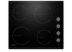 Euromaid 60cm Ceramic Cooktop With 4 Zones and Dial Controls ECCK64