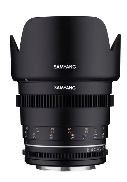 SAMYANG LENS 50MM T1.5 VDSLR MKII MF NIKON F