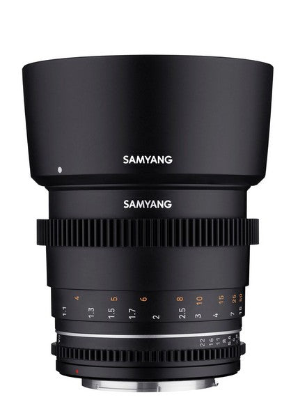SAMYANG LENS 85MM T1.5 VDSLR MKII MF NIKON F