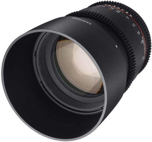 SAMYANG LENS 85MM T1.5 VDSLR II MF NIKON F