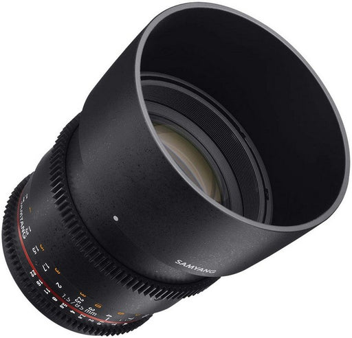 SAMYANG LENS 85MM T1.5 VDSLR II MF NIKON F