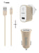 Belkin Metallic GOLD Lightning Charger Combo - LX2001 - Homewares, Outdoor, Phone Accessories, Cases, Speakers, Headphones + More -