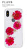 FLAVR Apple iPhone X / XS Real Flower Case - Paula Red 4029948070315