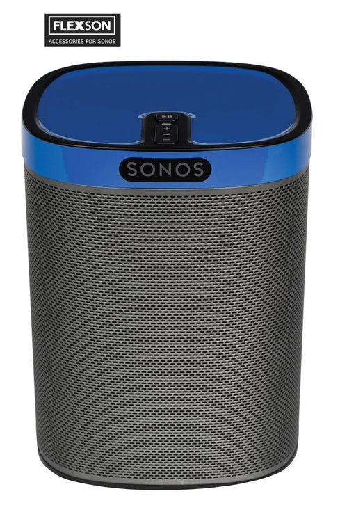 FLEXSON ColourPlay Skin for Sonos PLAY:1 / Play 1 - Cobalt Blue Gloss FLXP1CP1051 - LX2001 - Homewares, Outdoor, Phone Accessories, Cases, Speakers, Headphones + More -