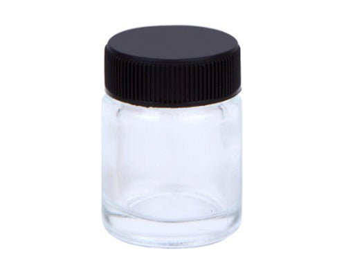 FORMULA AIRBRUSH SPARE SUCTION BOTTLE WITH LID GLASS 22ML