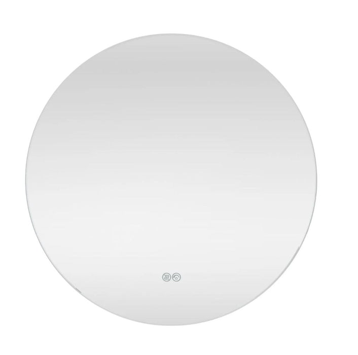 Goldair Round Backlit Mirror H: 600mm, W: 600mm Warm White