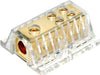 RAPTOR DISTRIBUTION BLOCK 4GA IN 4/8GA OUT 4 WAY RAPTOR