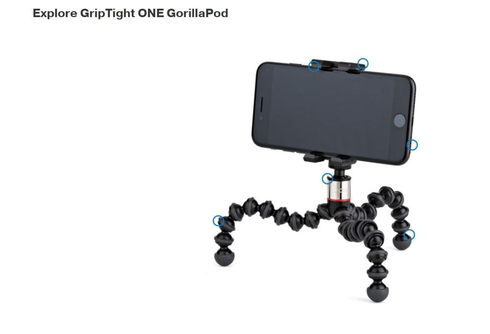 Joby GripTight ONE GorillaPod Stand Tripod Mount JB01491