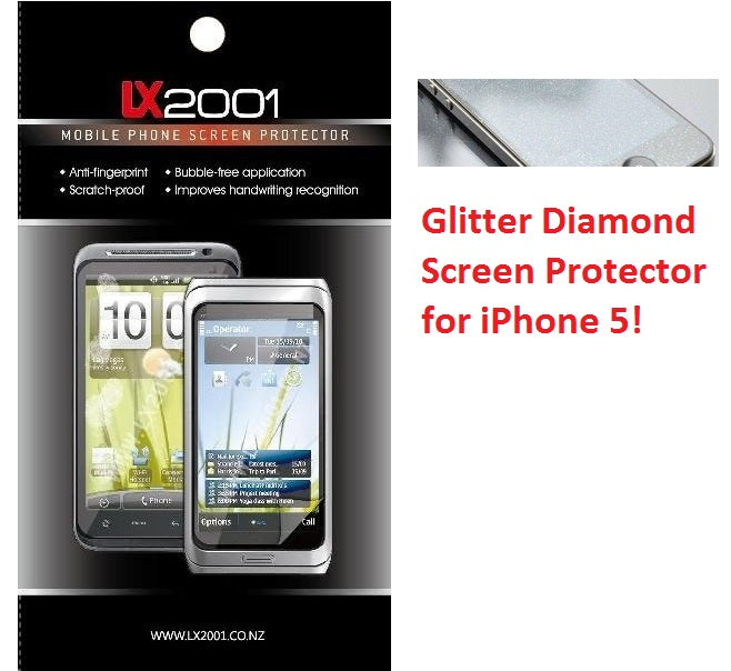 iPhone 5 Diamond Glitter Screen Protector