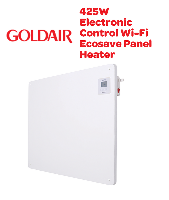 Goldair Ecosave Panel Heater with WiFi GECO270 9420014244602