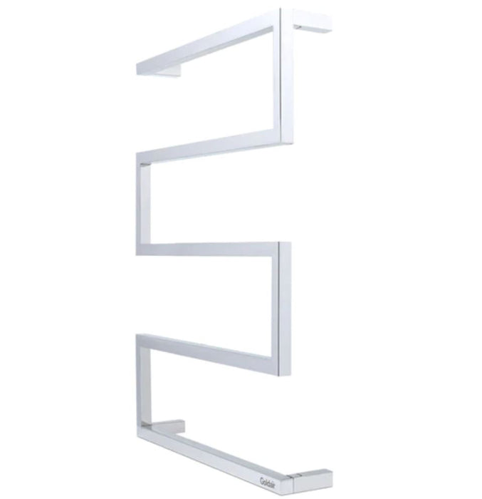Goldair Straight Square Towel Warmer 5 Bar Ladder GTRMA5C