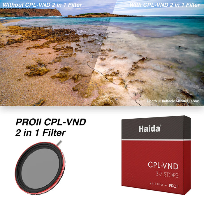 Haida Pro Ii C-Pol + Variable Nd Filter 3-7 Stop 72Mm - LX2001 - Homewares, Outdoor, Phone Accessories, Cases, Speakers, Headphones + More -