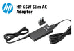 HP 65W Slim AC Adapter - 65 W Output Power - 5 V DC Output Voltage H6Y82AA