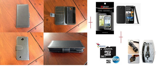 HTC Desire 300 Leather Case 32GB Car Charger SP - LX2001 - Homewares, Outdoor, Phone Accessories, Cases, Speakers, Headphones + More -