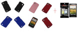 2 x (HTC Desire X Rubber Hard Case + SP)