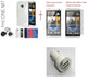 HTC ONE M7 Gel Case Dual USB Car Charger SP - LX2001 - Homewares, Outdoor, Phone Accessories, Cases, Speakers, Headphones + More -
